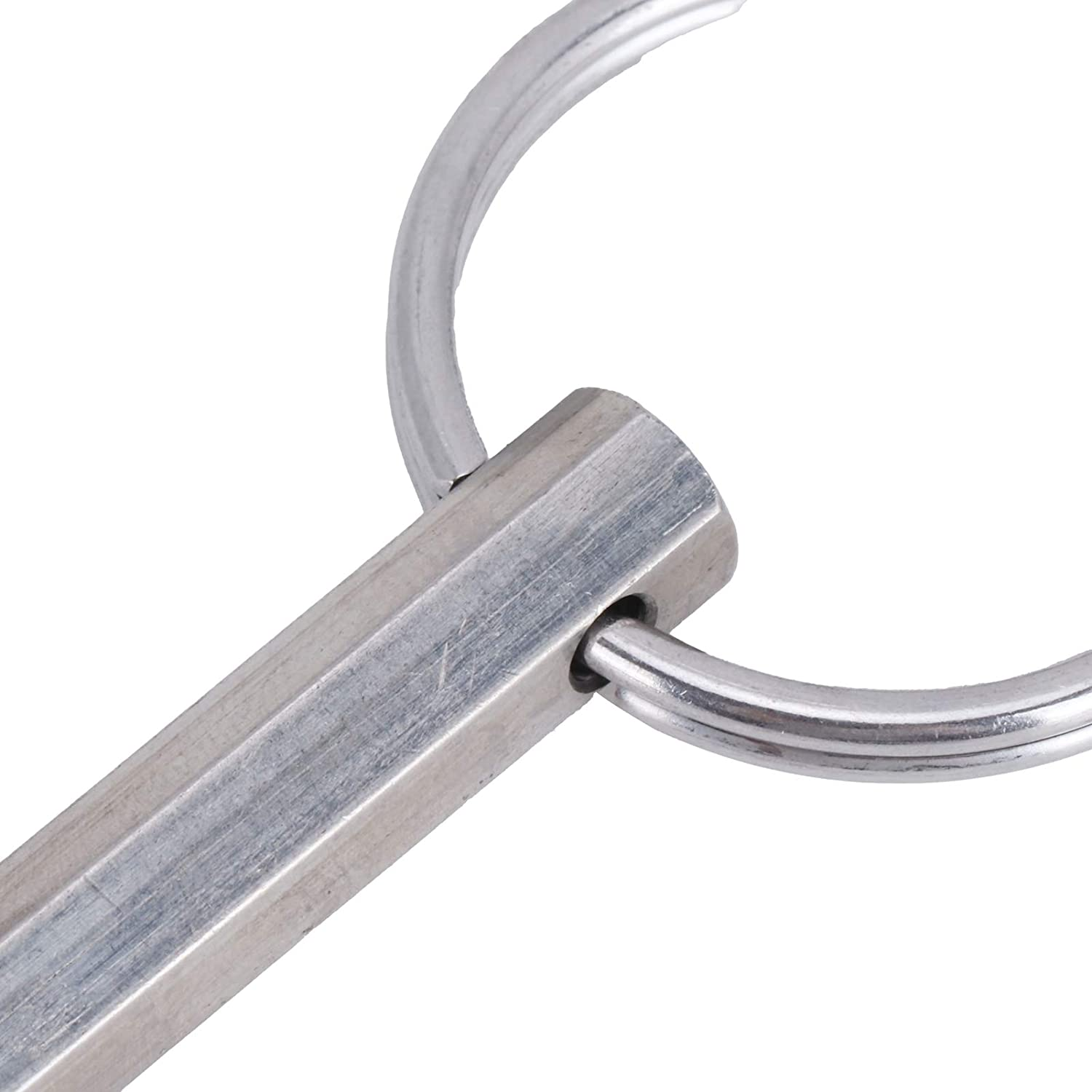 Oval Bit Key, Portable Stainless Steel Coffee Machine Opening Repair Tool with Gaskets, for Jura, Franke, Orchestro image number 4