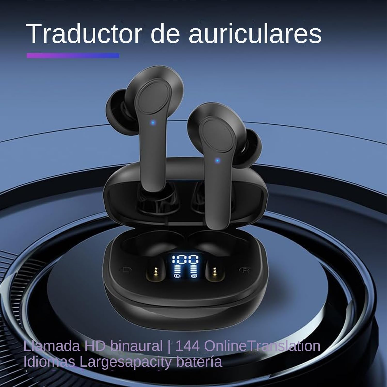Headphones Language Translator - 144 Languages 70 Dialects Multilingual Translation | Headphones Interpretation Real Time for Travel Meetings Conferences Tourism - School Education Tourism image number 1