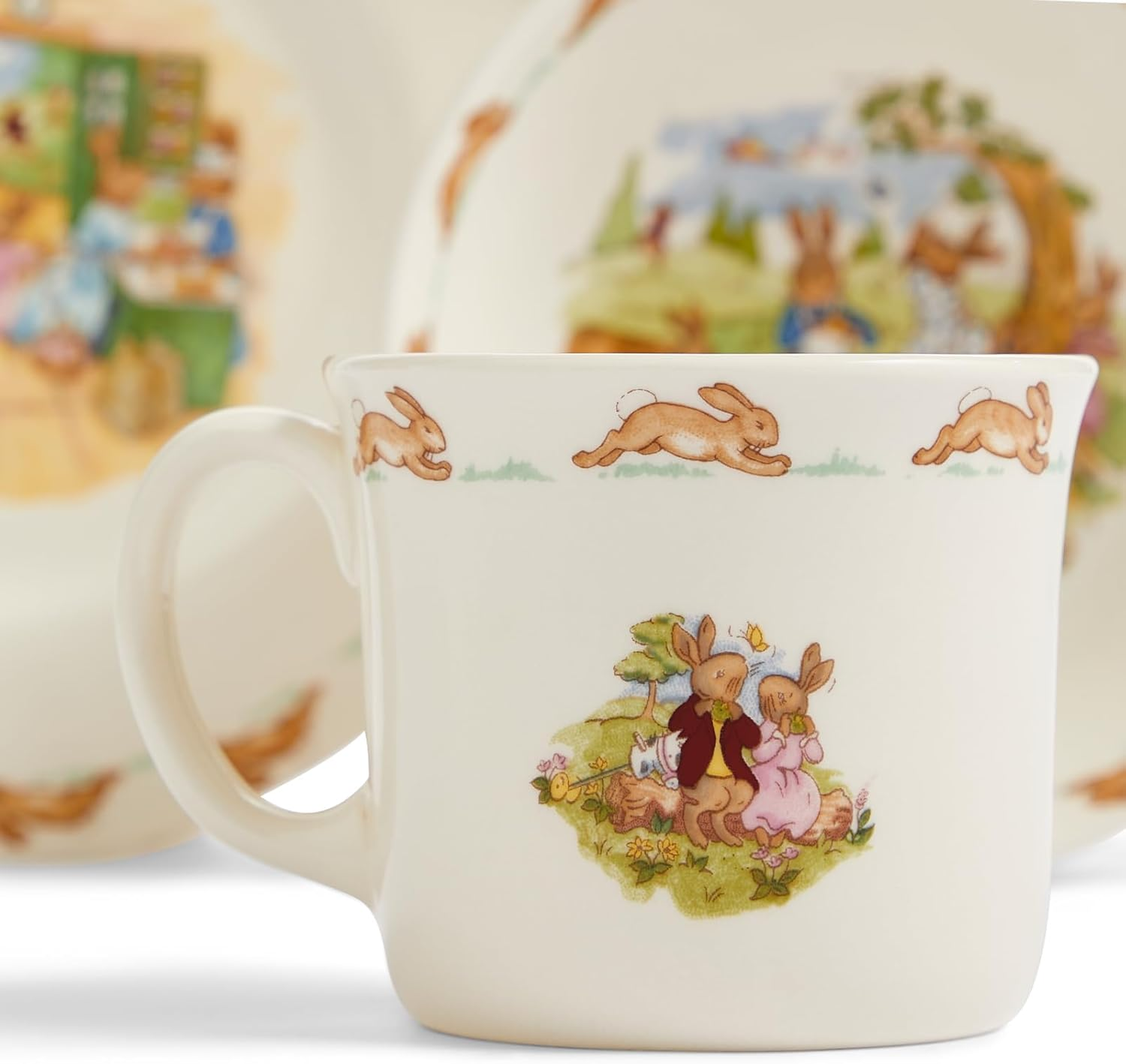 Royal Doulton Bunnykins Childrens Bowl, Plate and Mug Set (3-Pieces) image number 4