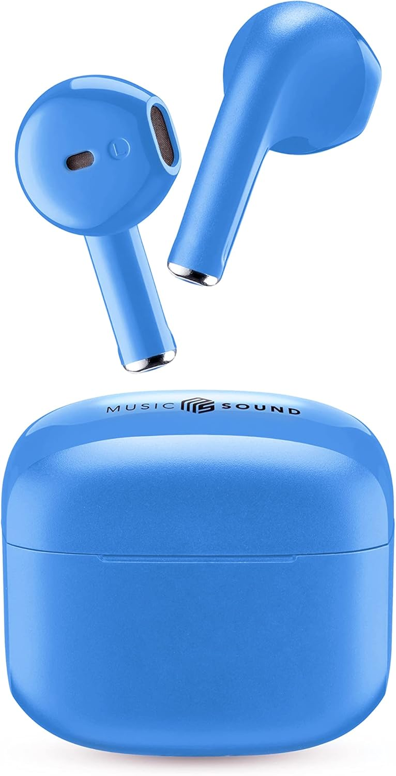 Music Sound | Swag Wireless Capsule Headset - Playback Time up to 20 Hours - Bluetooth - Viola