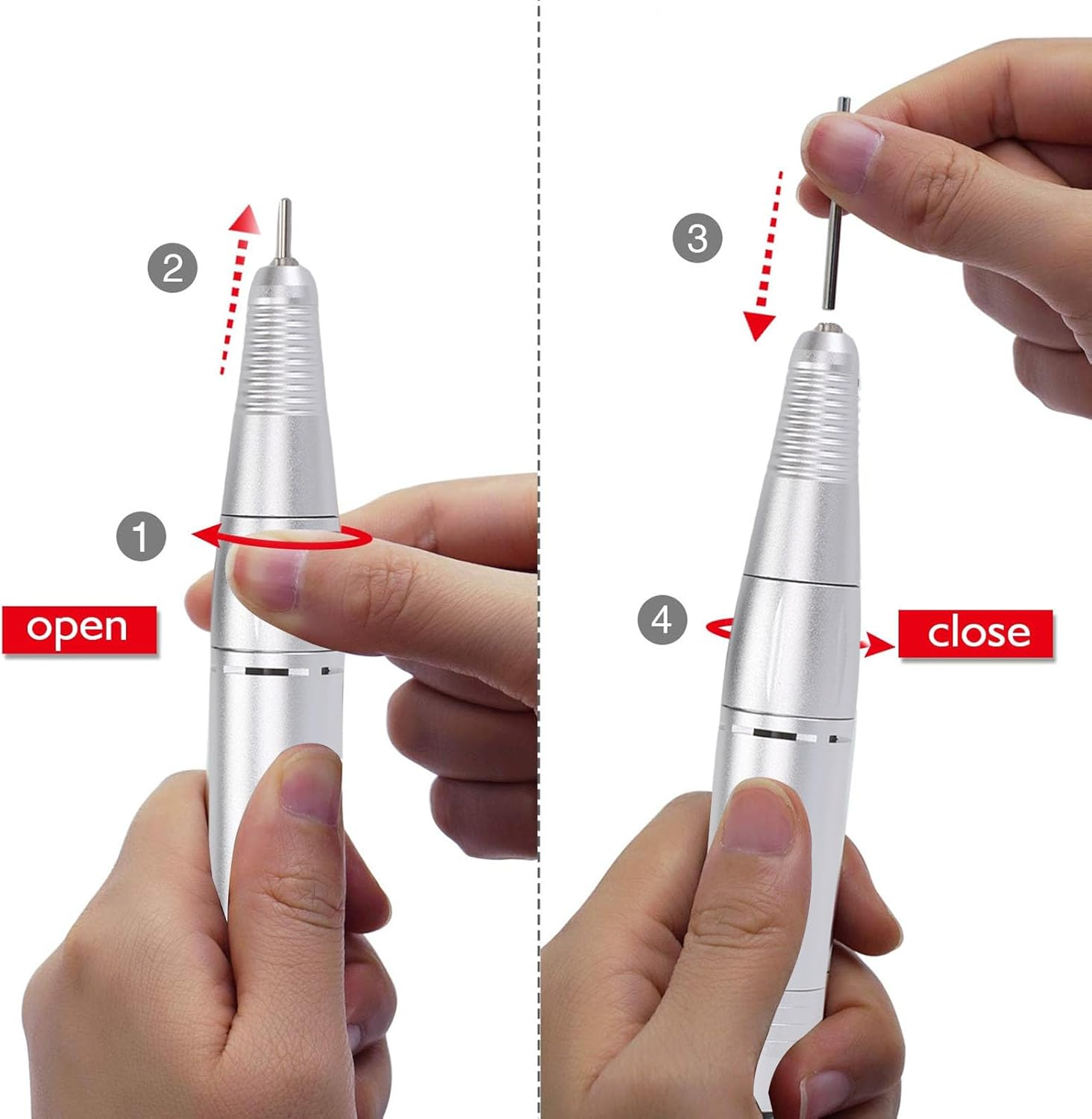 Pomya Replacement Handle for Electric Nail Drill Machine Safe Use Guidelines Versatile Speed Control for Professional Nail Care image number 1