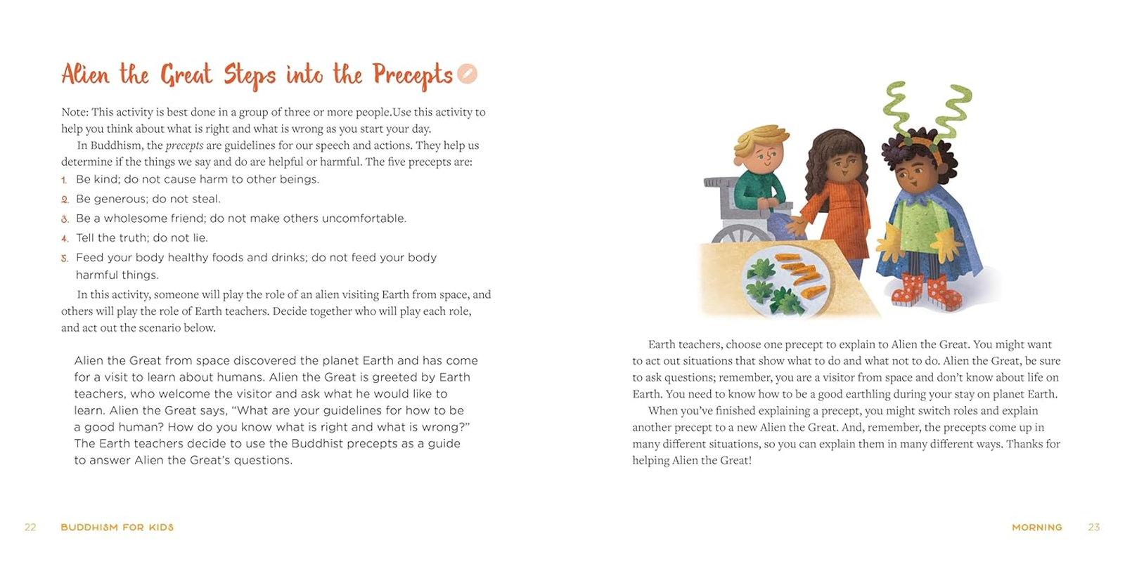 Buddhism for Kids: 40 Activities, Meditations, and Stories for Everyday Calm, Happiness, and Awareness image number 6