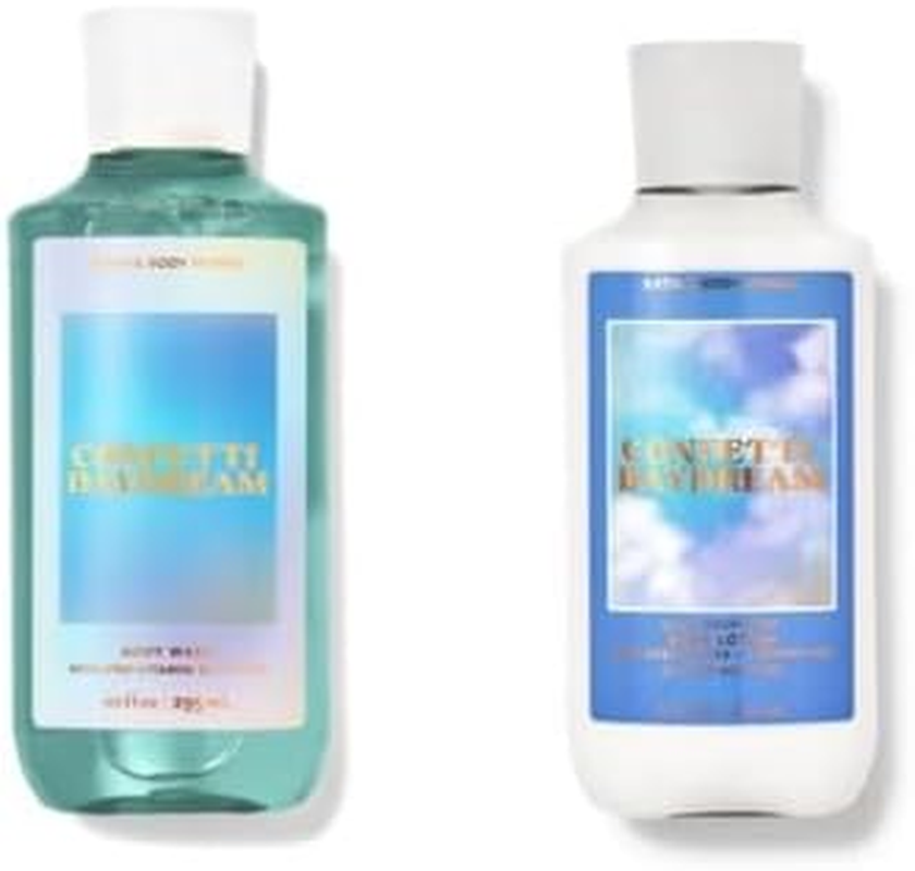 Bath and Body Works Gift Set of 10 Oz Shower Gel and 8 Oz Lotion (Confetti Daydream) image number 1