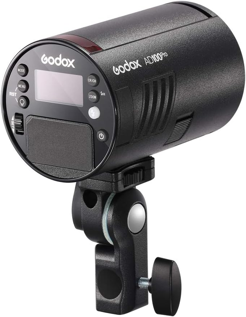 Godox AD100 Pro Ad100Pro 100W TTL Pocket Flash, 2.4G Wireless, 2600Mah Battery, Compatible with Nikon, Canon, Sony, Fujifilm, Olympus, Panasonic, Pentax Cameras image number 4
