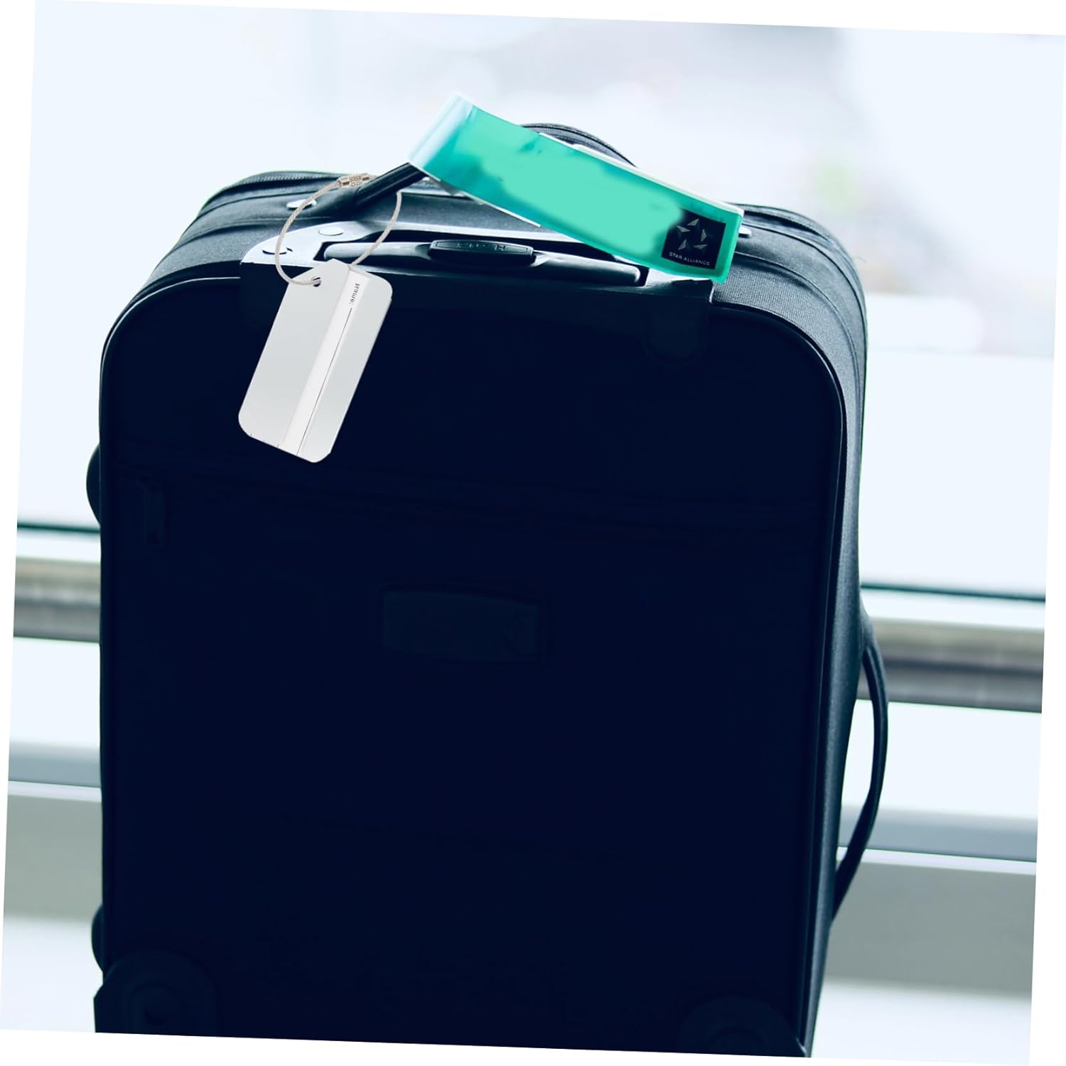 Didiseaon 6Pcs Luggage Tags Travel Id Hanging Tag Business Cards Holder for Checked Identifiers and Suitcase Boarding for Suitcase Travel and Label image number 6