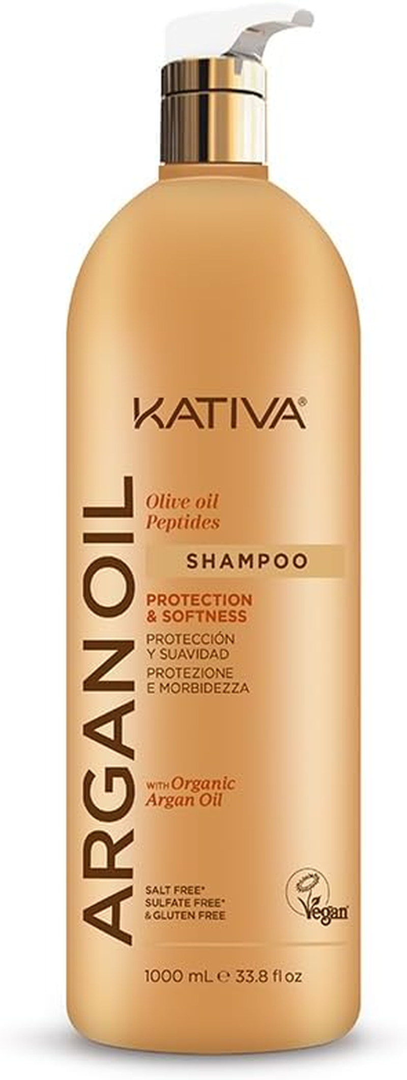 Kativa Argan Oil Shampoo 1000 Ml. image number 5