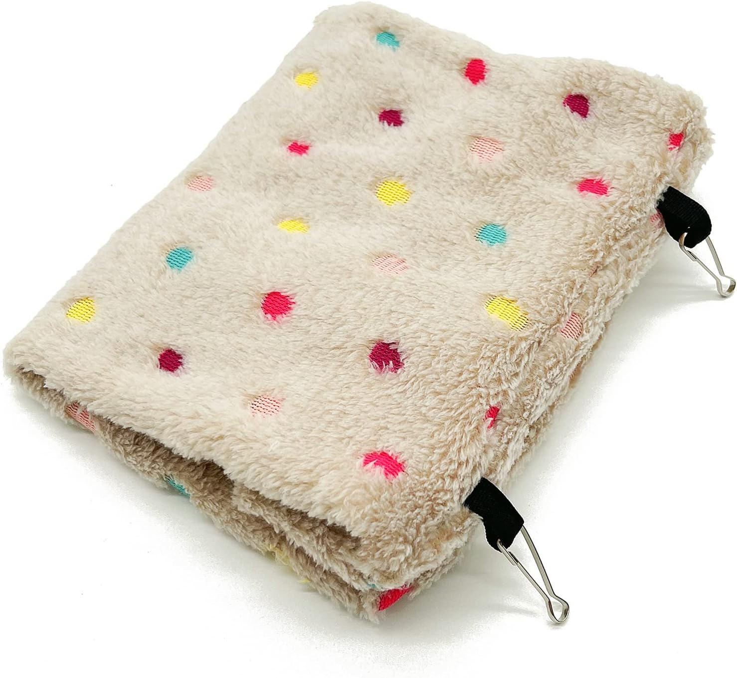 Parrot Hammock Hanging Cave Cage Bird Nest Pet Bird Nest Winter Nest House or Cage Toy Plush Bird House for Small Animals Hanging House Bed Swing Rat Ferret Hamster (M) image number 3