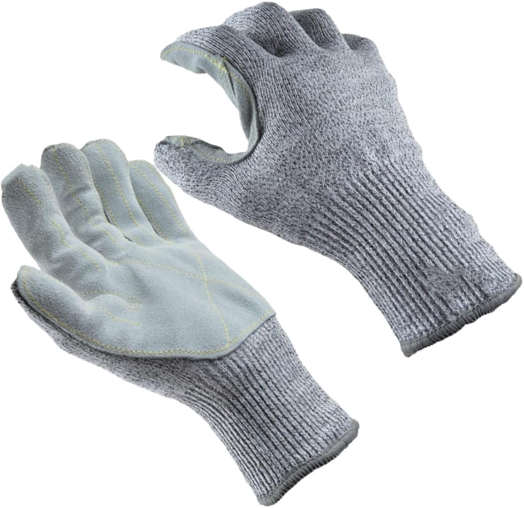 GAROZATION 1Pair Outdoor Gardening Gloves Anti-Collision Puncture-Resistant Lightweight Breathable Design for Comfortable Fit for Weeding Planting image number 1