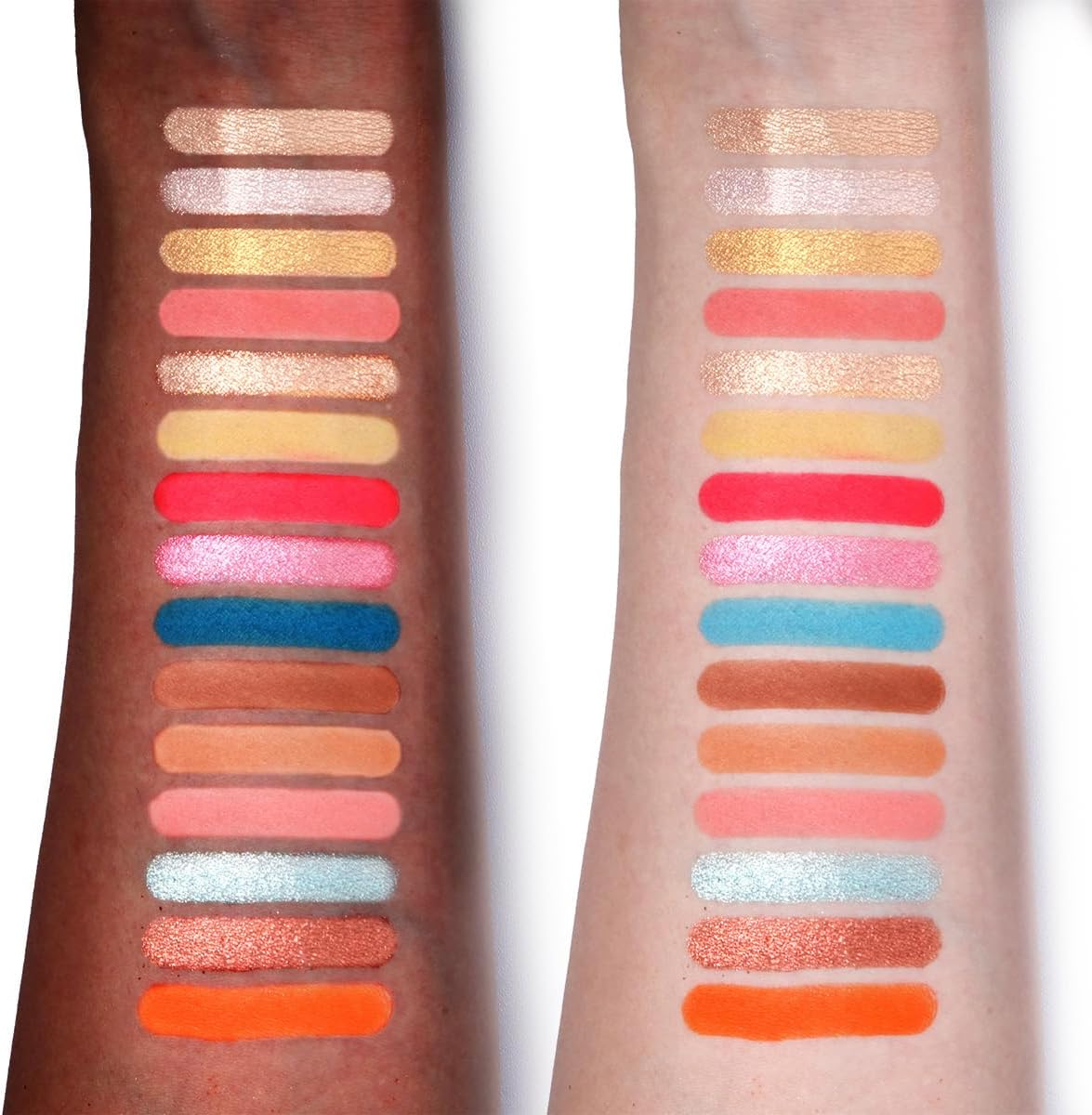 MAFFICK 15-Color Eyeshadow Palette- Matte & Shimmery Eyeshadow for High-Definition Eye Makeup: Waterproof, Sweat Resistant, & Long-Lasting (01) image number 2