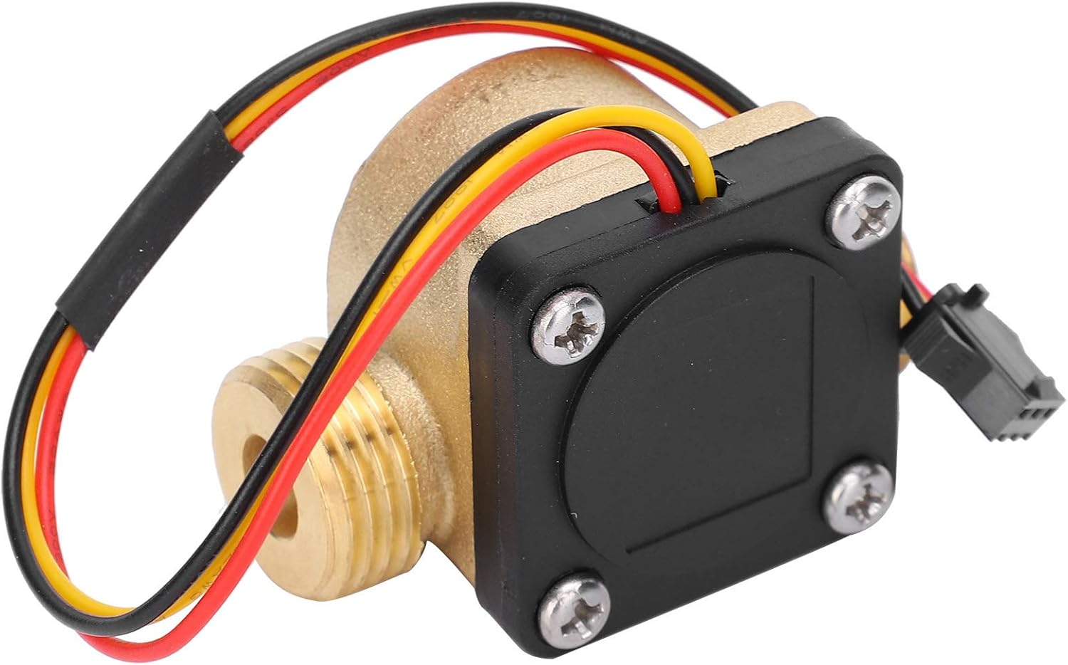 Hall Flowmeter, YF-B13 Water Flow Sensor, 0.3-10L/Min Brass Hall Flow Meter, Water Heater, Credit Card Machine, with G1/2" Plug Interface, Default image number 5