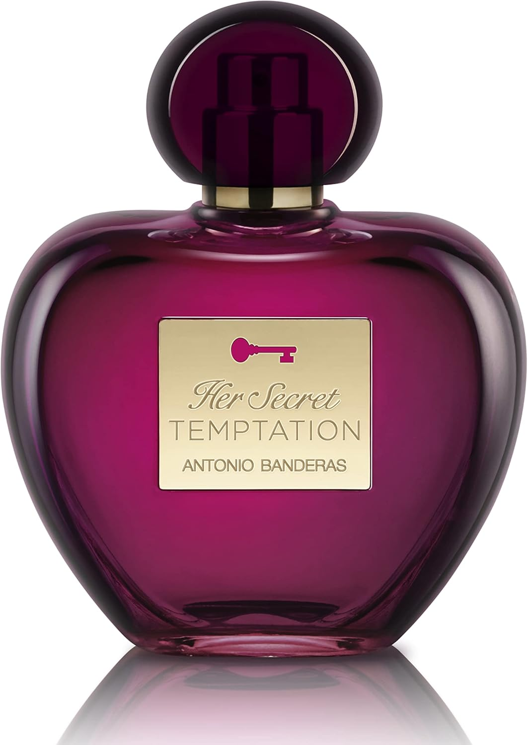 Antonio Banderas Her Secret Temptation Eau De Toilette Spray for Women, Red, Fresh, 2.7 Oz image number 4
