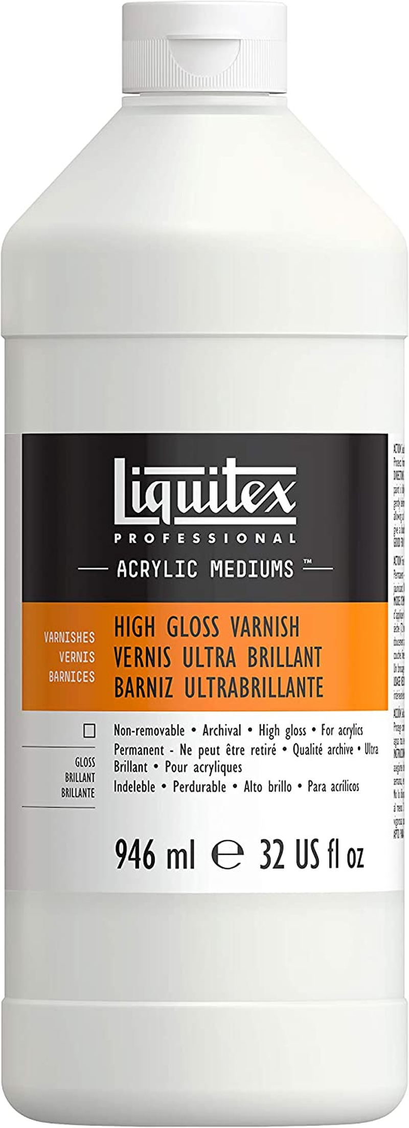 LIQUITEX Professional High Gloss Varnish, 946 Ml (Pack of 1) 126632 image number 1