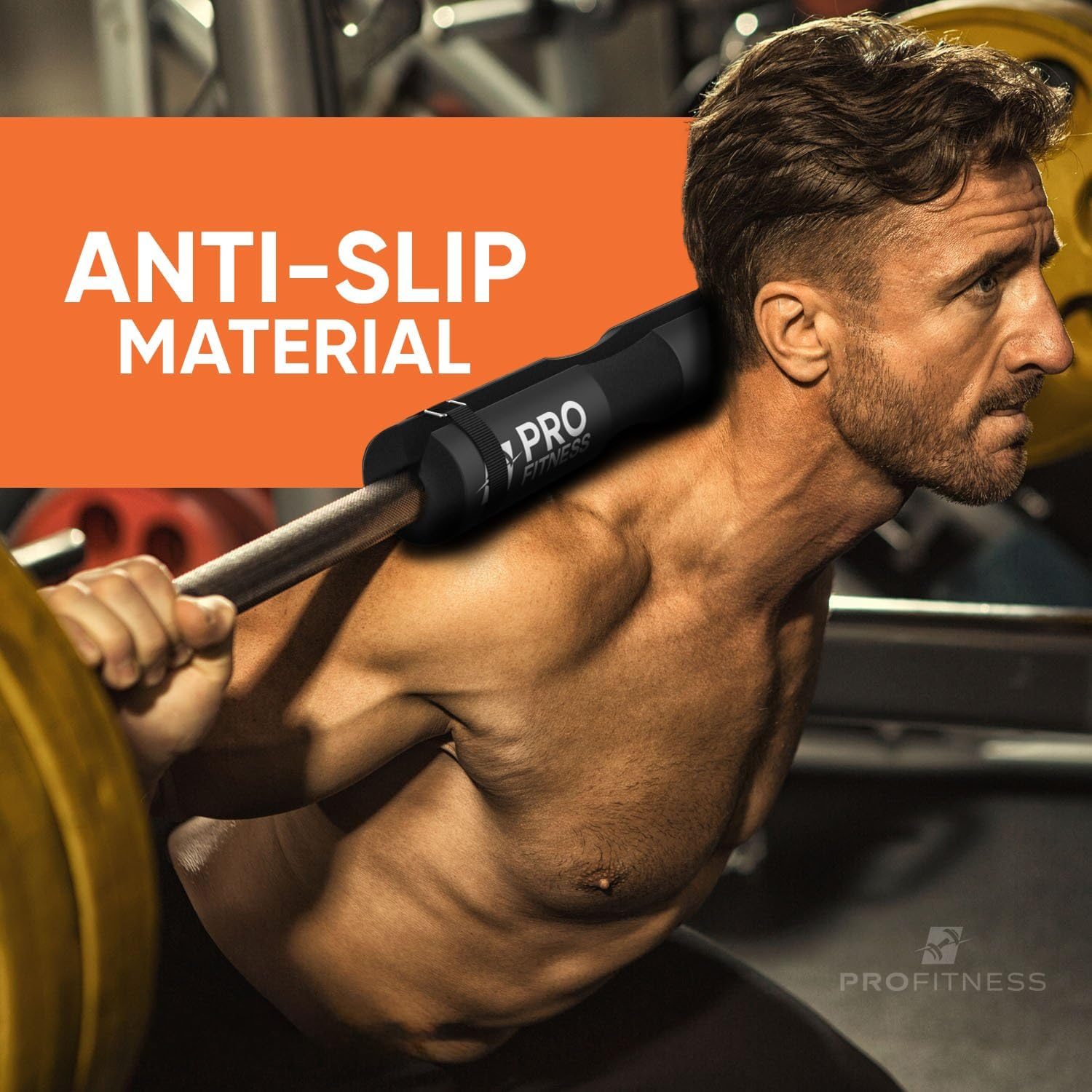 Profitness Barbell Pad Squat Pad- Shoulder Support for Squats, Lunges & Hip Thrusts - for Olympic or Standard Bars image number 2