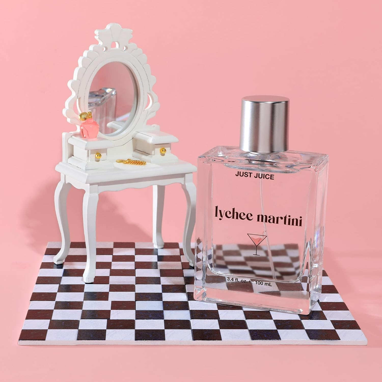 Just Juice Lychee Martini - Lychee, Passion Fruit, and Musk Perfume for Women and Men - Fruity and Tropical Summer Perfume - 100 Ml image number 2