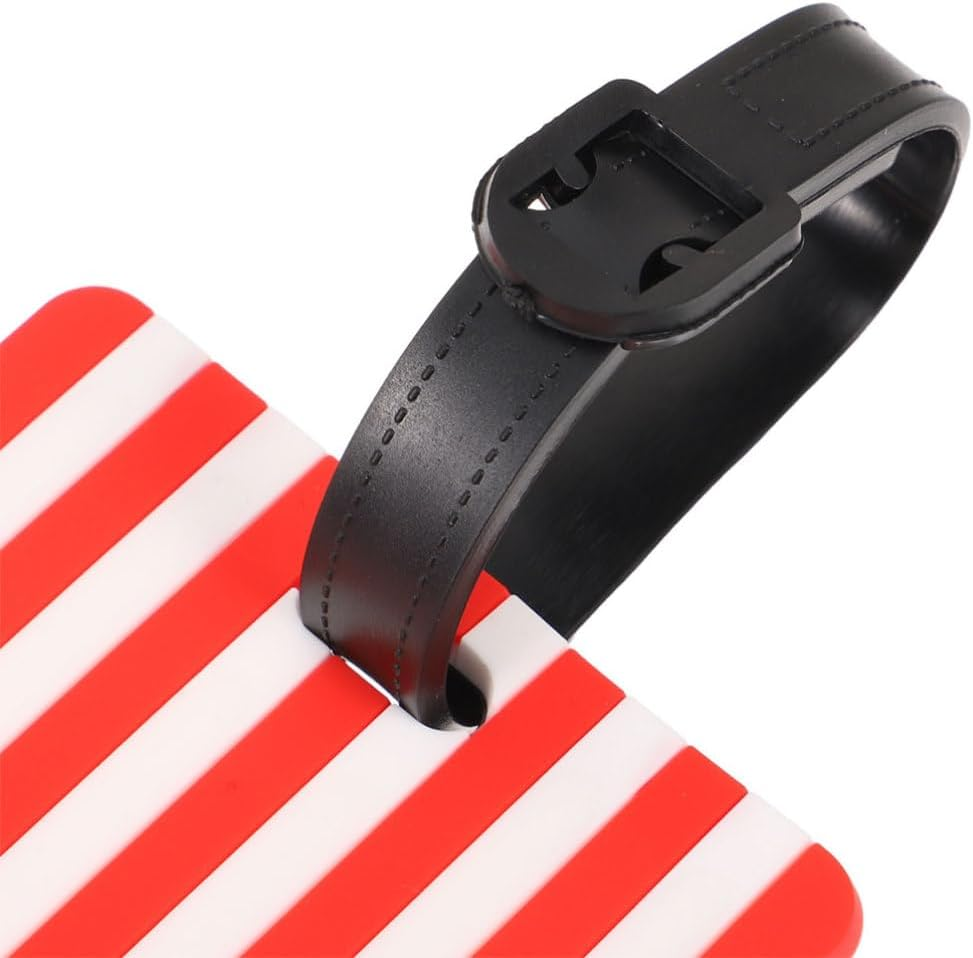 VALICLUD Luggage Hanging Label American Flag Suitcase Luggage Tags Travel Id Labels image number 4