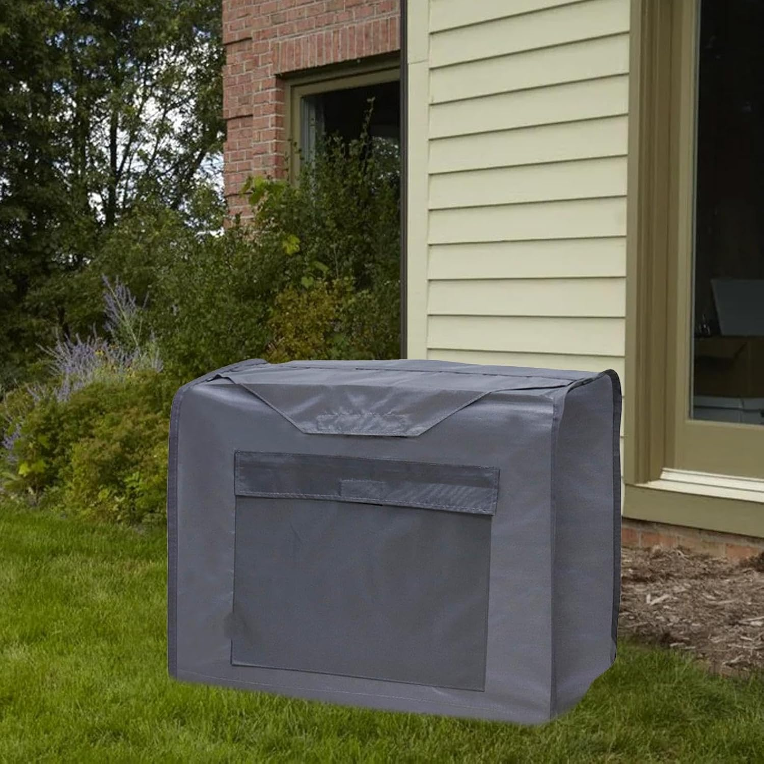 Generator Dust Cover - Portable Generator Protective Covers Oxford Cloth Generator Cover | Waterproof Generator Cover for Outdoor Use image number 4