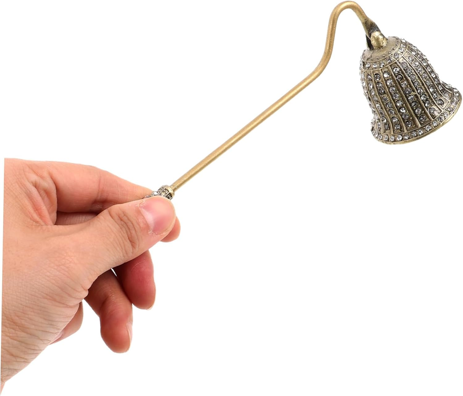 BAZEITFLOW Vintage Candle Extinguisher Tool Elegant European Design Flame Snuffer for Aromatherapy Handheld Safety Device for Home Hotels Restaurants Candle Accessories image number 3