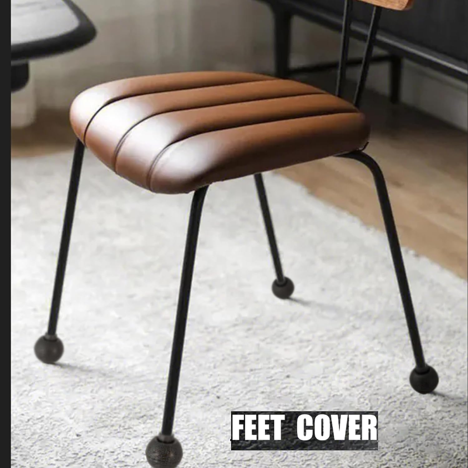 TAGUTA Chair Leg Floor Protectors for Hardwood Floors Rubber Covers to Protect Wood Tile Floors Felt Pads Furniture Leg Caps Non Slip Reduce Noise (19) image number 2