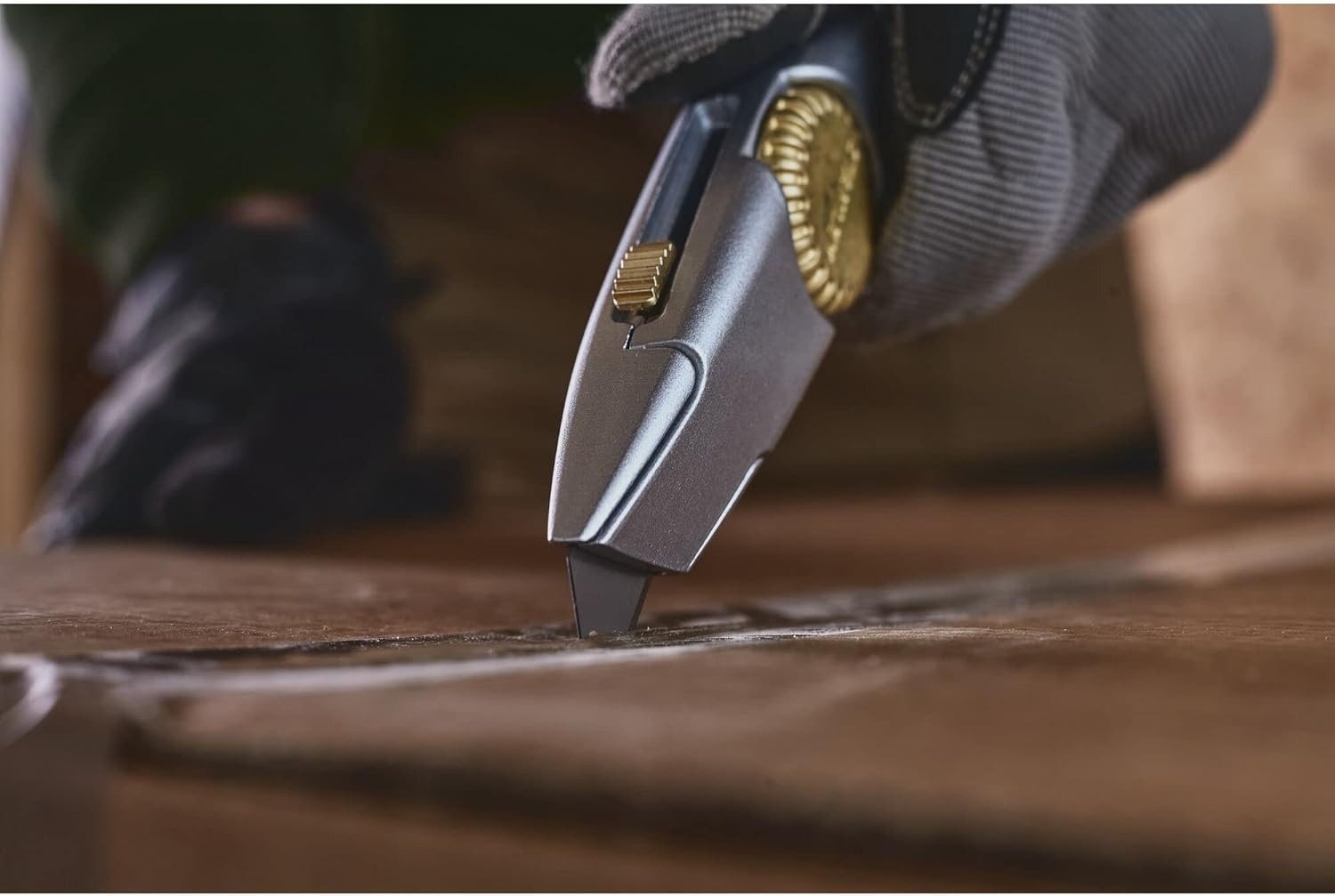 Stanley 2-10-122 Knife "Titan RB" with Retractable Blade, Silver image number 4