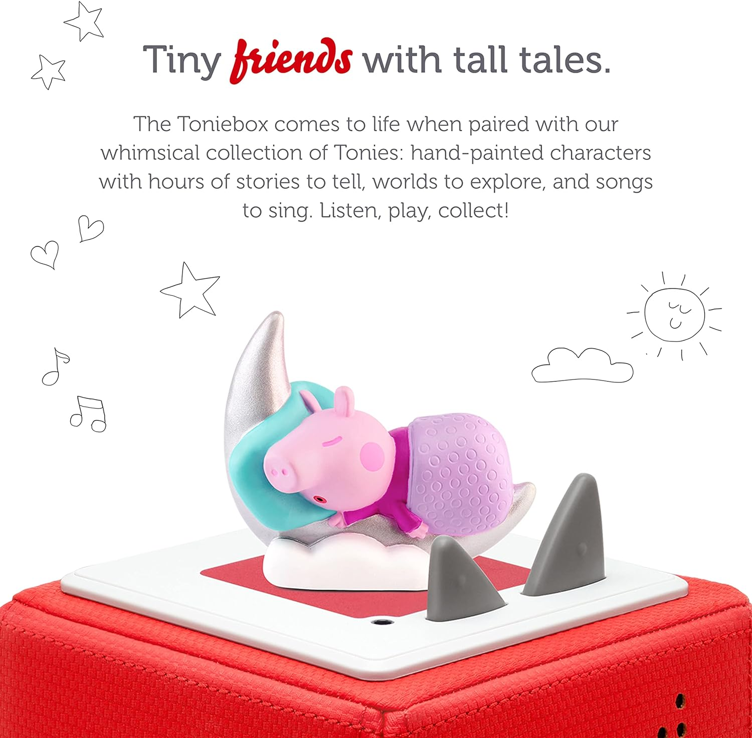 Tonies Peppa Pig Audio Play Character from Peppa&rsquo;S Bedtime Stories image number 2