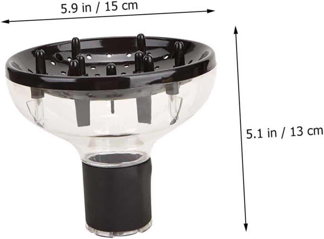 NIYANGLE Hair Dryer Hood Professional Diffuser Attachment for Hair Dryer Heat Protecting Cover for Blow Dry image number 2