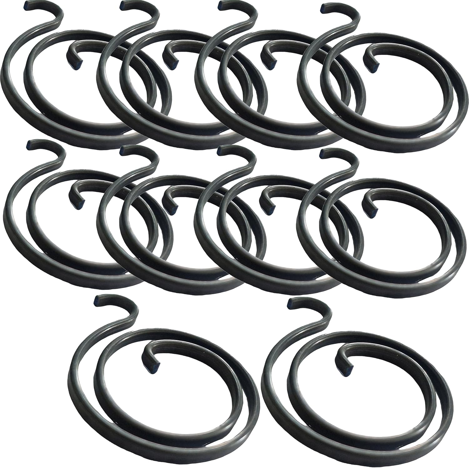2 Turn Door Handle Springs Coil Replacement with 2Mm Thickness (Pack of 10) image number 4