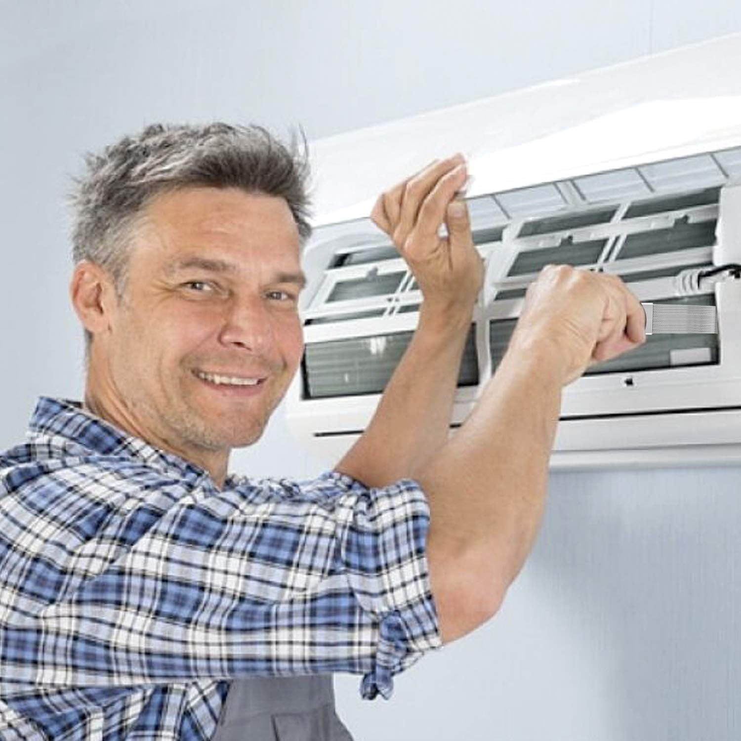 Air Conditioner Condenser Fin Cleaning Brush, 2Pcs Stainless Steel Air Conditioner Condenser Fin Combs, Steel Conditioning Fin Cleaning Brush