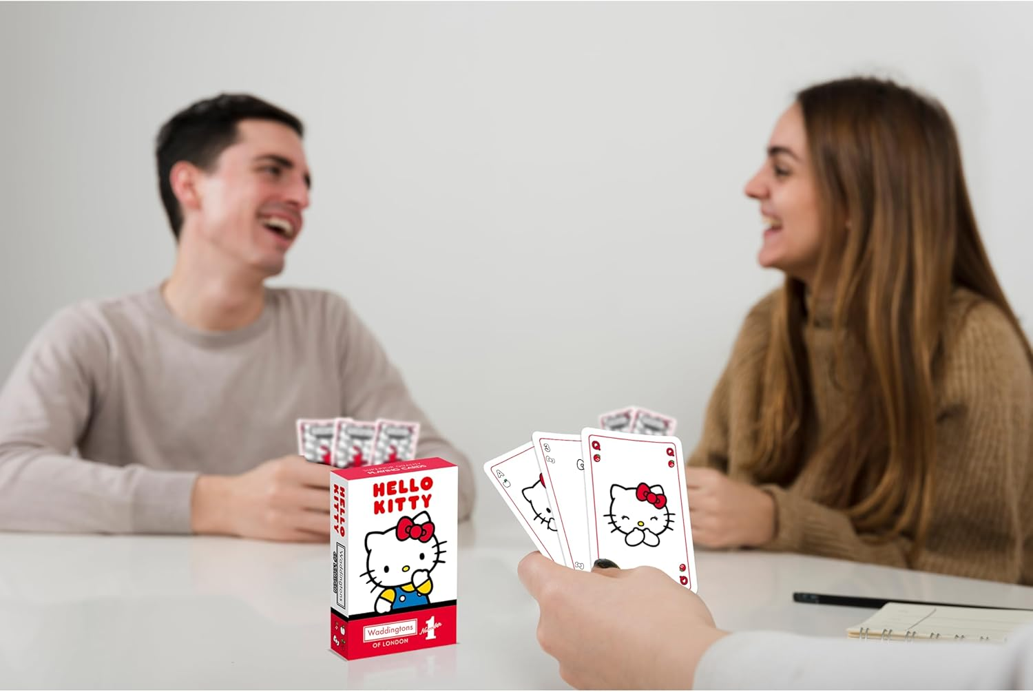 Waddington'S No. 1 Playing Cards Hello Kitty Playing Cards Edition - Waddingtons Number 1 Deck of Cards Suitable for Poker and Snap - Portable Deck for Kids & Adults Aged 6+ image number 3