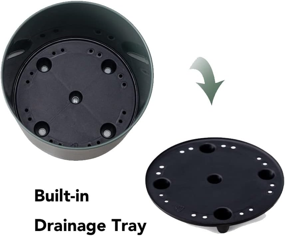 Twodays Off-White Inspired Sneaker Planter, Hypebeast Room Decor, Small 5 Inch Cylinder White Plastic Indoor Plant Pot with Built in Drainage Hole, Mini Flower Pot, Sneakerhead Gift. image number 3