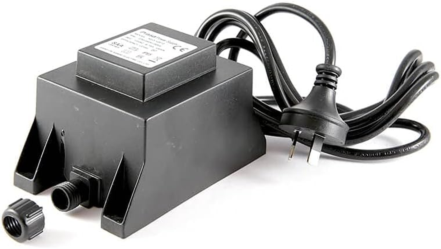 LIMELIGHT Outdoor Waterproof 12V Transformer, 50W Grey image number 1