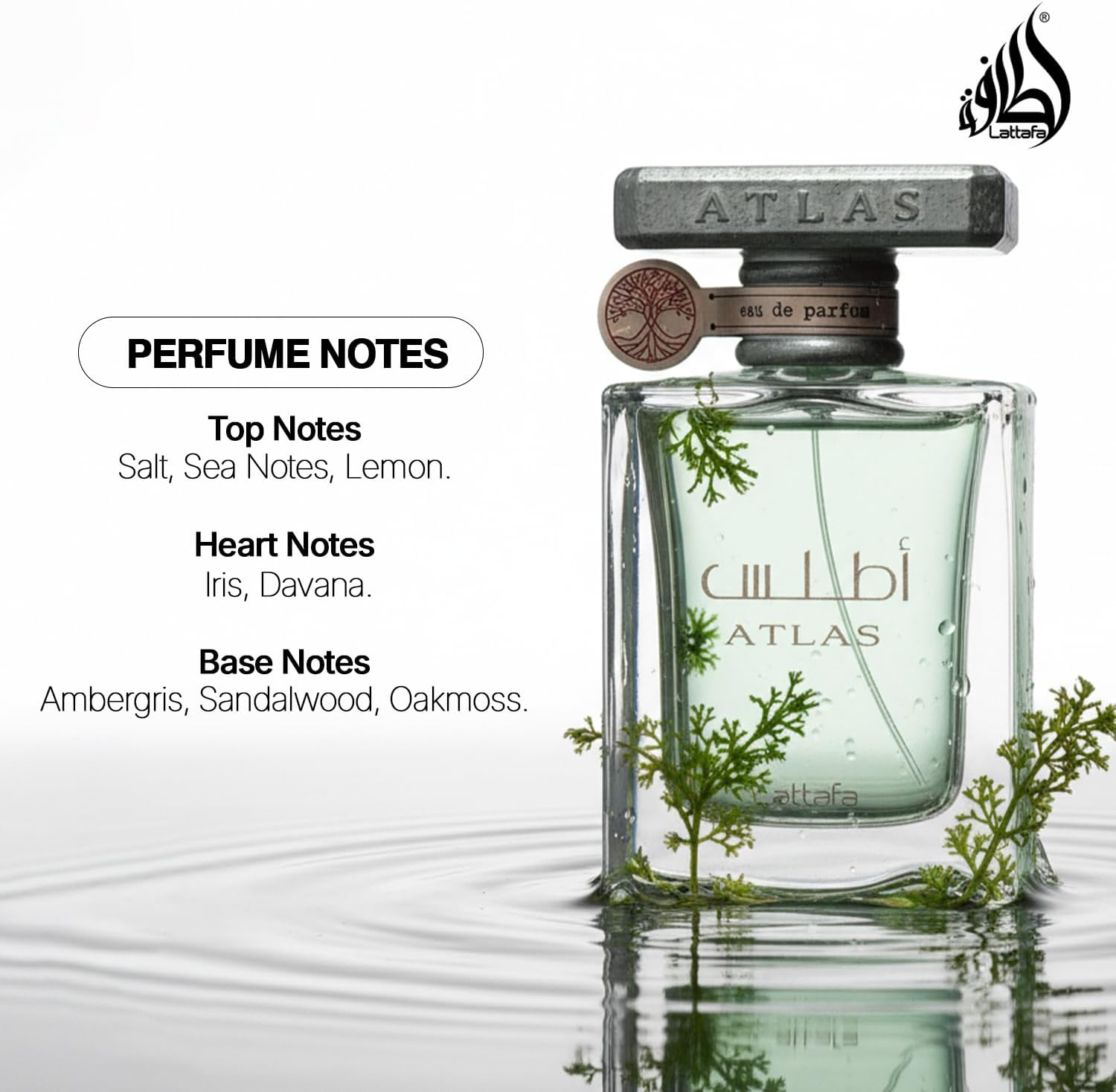 Lattafa Atlas Eau De Parfum Spray 55 Ml image number 1