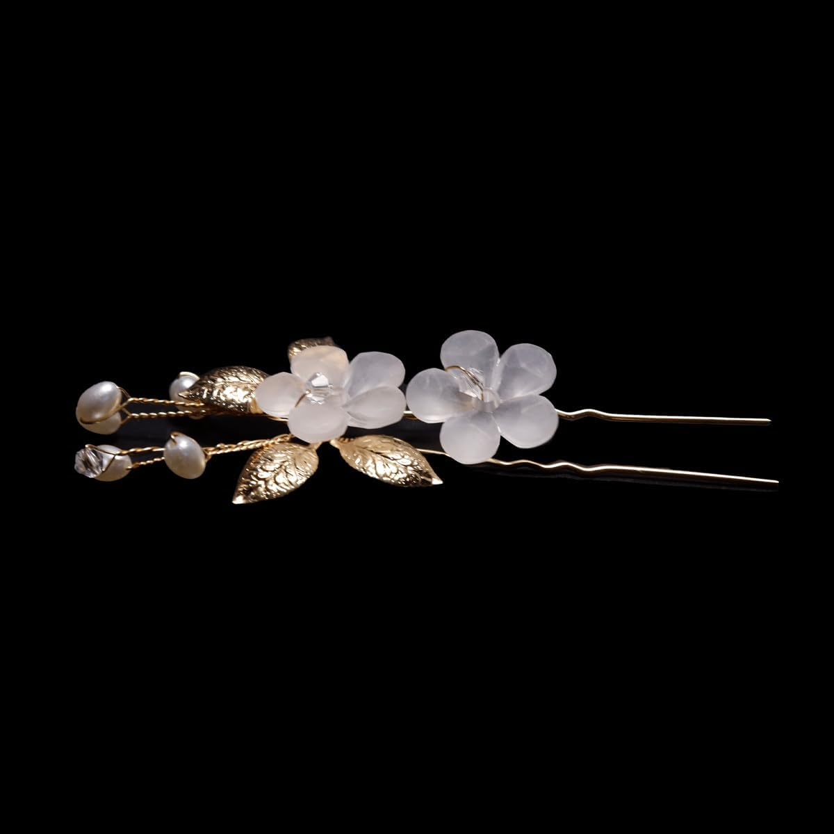 Enwye 15-Piece Pearl Hairpin Bride Hairpin Set Suitable for Weddings, Honeymoons, Valentine'S Day, Parties, Photography, and Other Occasions image number 2
