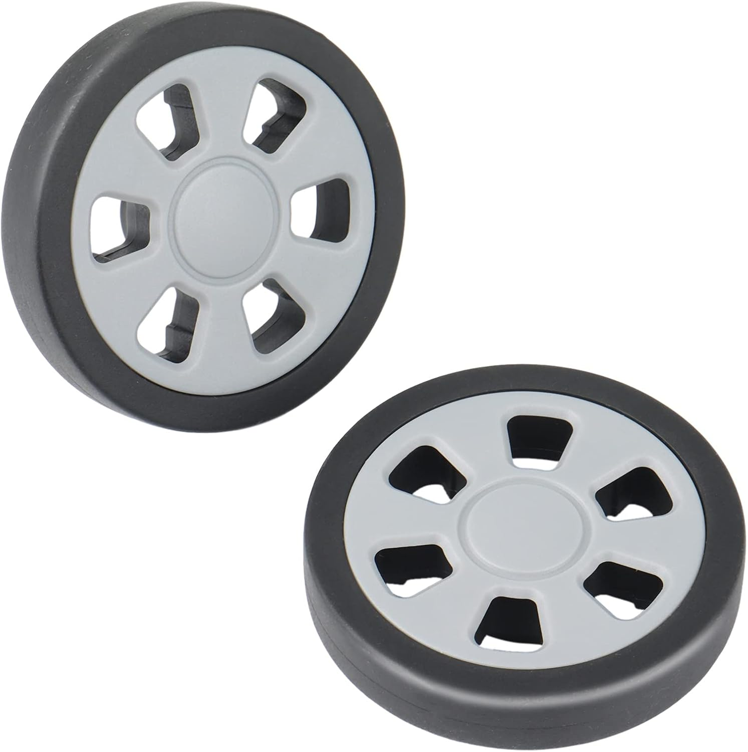 EACTEL Luggage Accessories Wheels Aircraft Suitcase Pulley Rollers Mute Wheel Wear-Resistant Parts Repair 60X12Mm image number 1