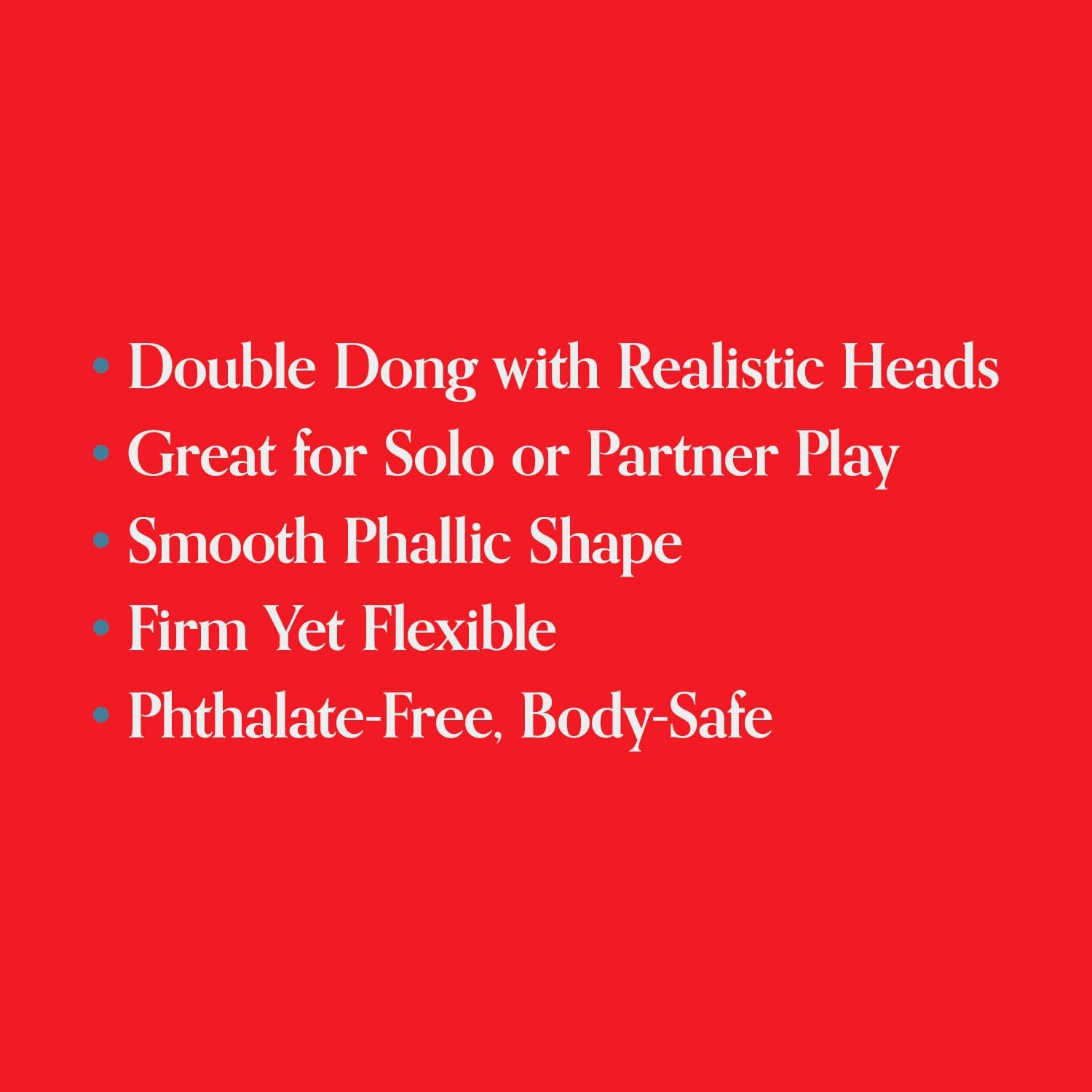 Doc Johnson Classic - Smooth Double Header - 18 Inch - Double-Sided Dildo - Black image number 1