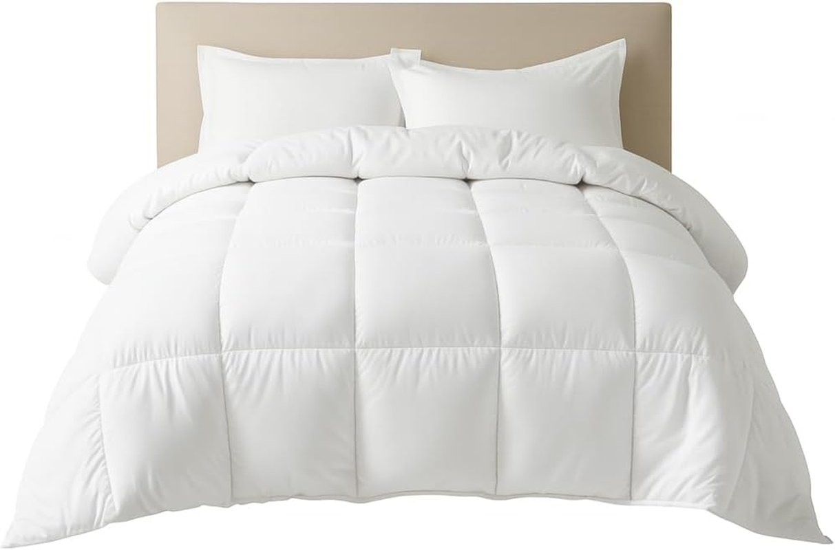 Royal Comfort Quilt Duvet Blanket Goose Feather and down 500GSM All Seasons Warm Luxury Comfort (White, Queen) image number 5