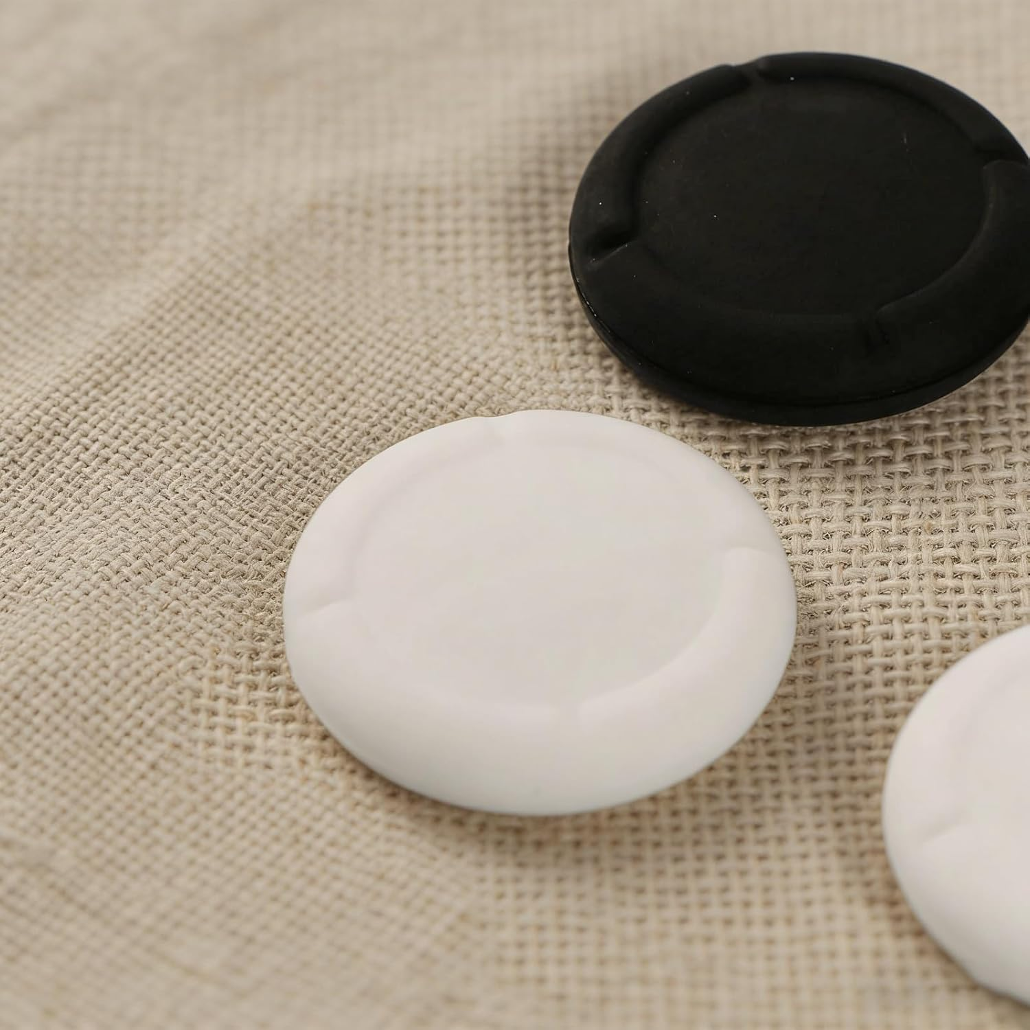 JANGJANG 4PCS Replacement Thumb Caps, Comfort Soft Silicone Analog Thumb Joystick Grips, Compatible with Switch and Switch Lite Joy-Con Controller, Anti-Slip Design image number 2