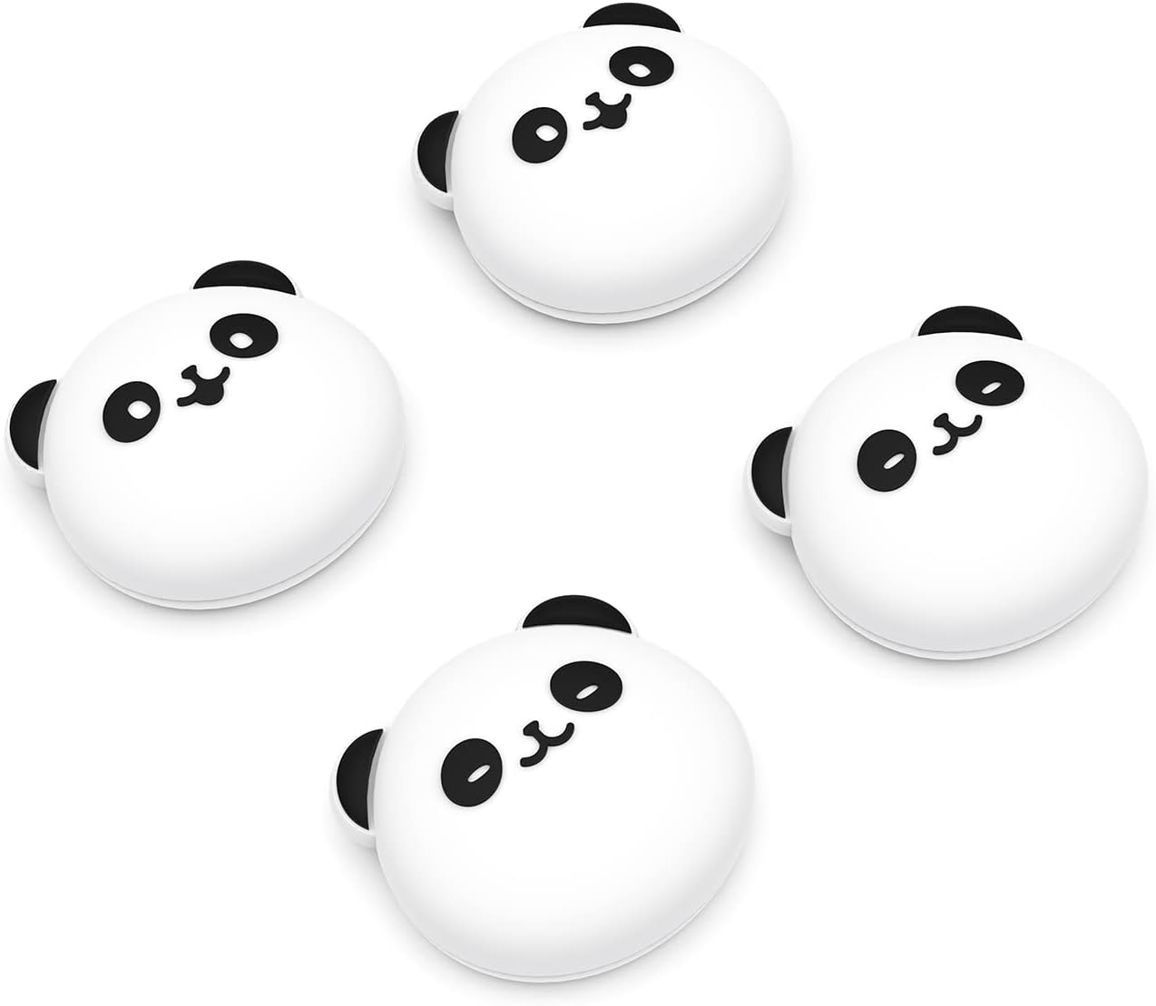 Playvital Cute Thumb Grip Caps for Ps5/4 Controller, Silicone Analog Stick Cover for Xbox Series X/S, Thumbstick Caps for Switch Pro Controller - Cutie Kitty