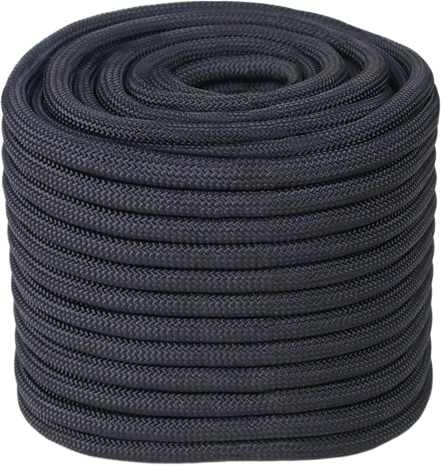 Abio Rope 16 Mm 10 M Black Washing Line Cord Masonry Cord Nylon Cord Ropes Outdoor German Army Equipment Rope Tent Cord Tension Rope Boat Line Nylon Rope Repair Cord Black 16 Mm / 10 M image number 2