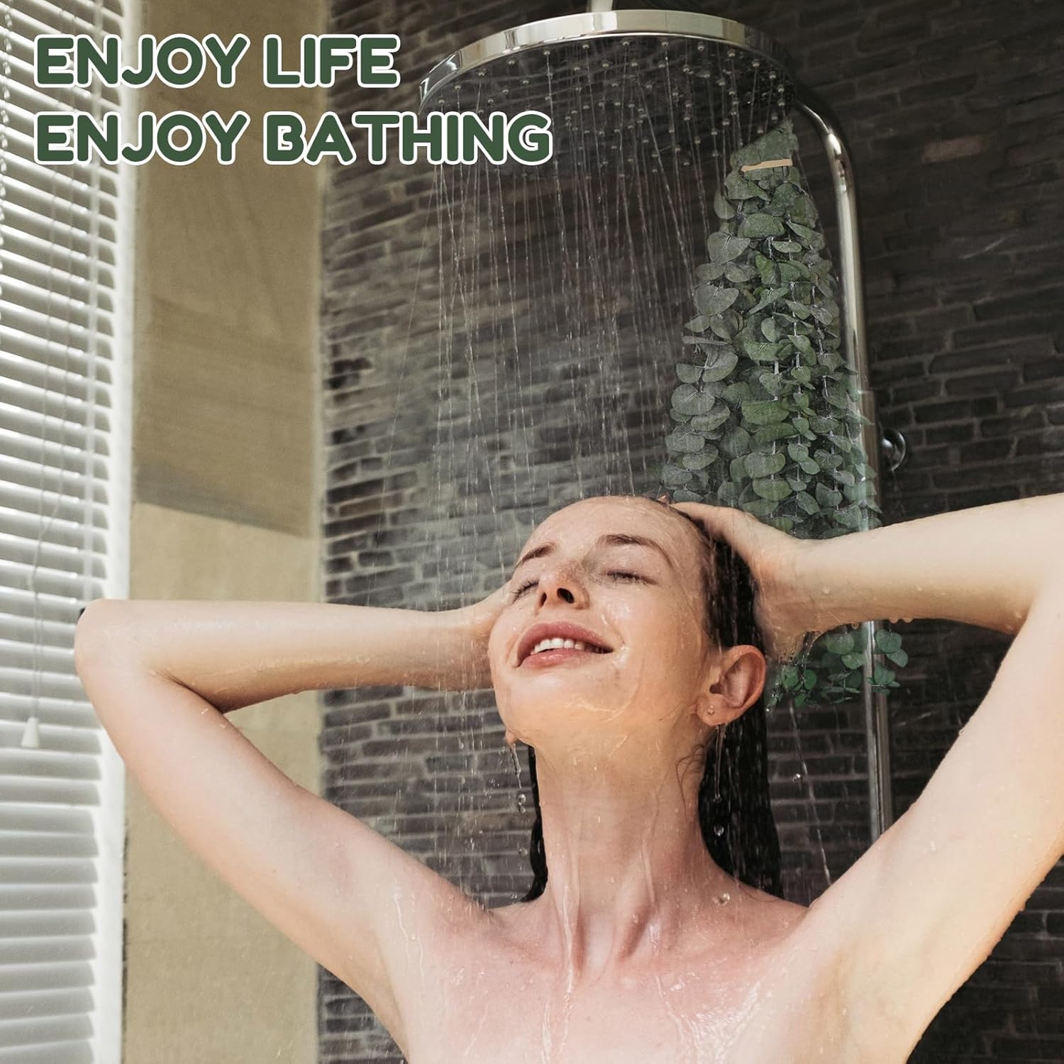 20/10Pcs Dried Eucalyptus Bundle for Shower Hanging Eucalyptus Lavender Bouquet Natural Preserved Eucalyptus Leaves Fragrance Bouquet Hanging Decoration for Bathroom Wedding (Style 1) image number 4