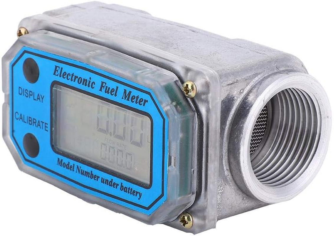 Fuel Flow Meter Digital Turbine Flow Meter Turbine Flow Meter Turbine Flow Meter Flow Meter(Blue LLW-25) image number 2