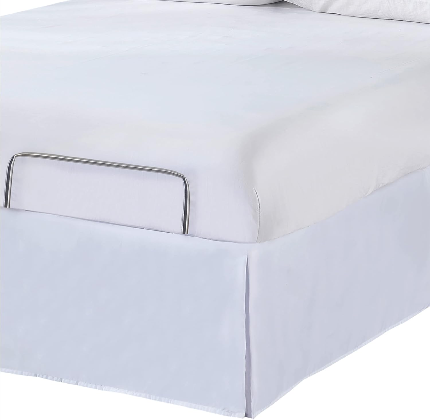 Bed Maker'S Adjustable Bed Wrap-Around 15" Tailored Bedskirt, King image number 3