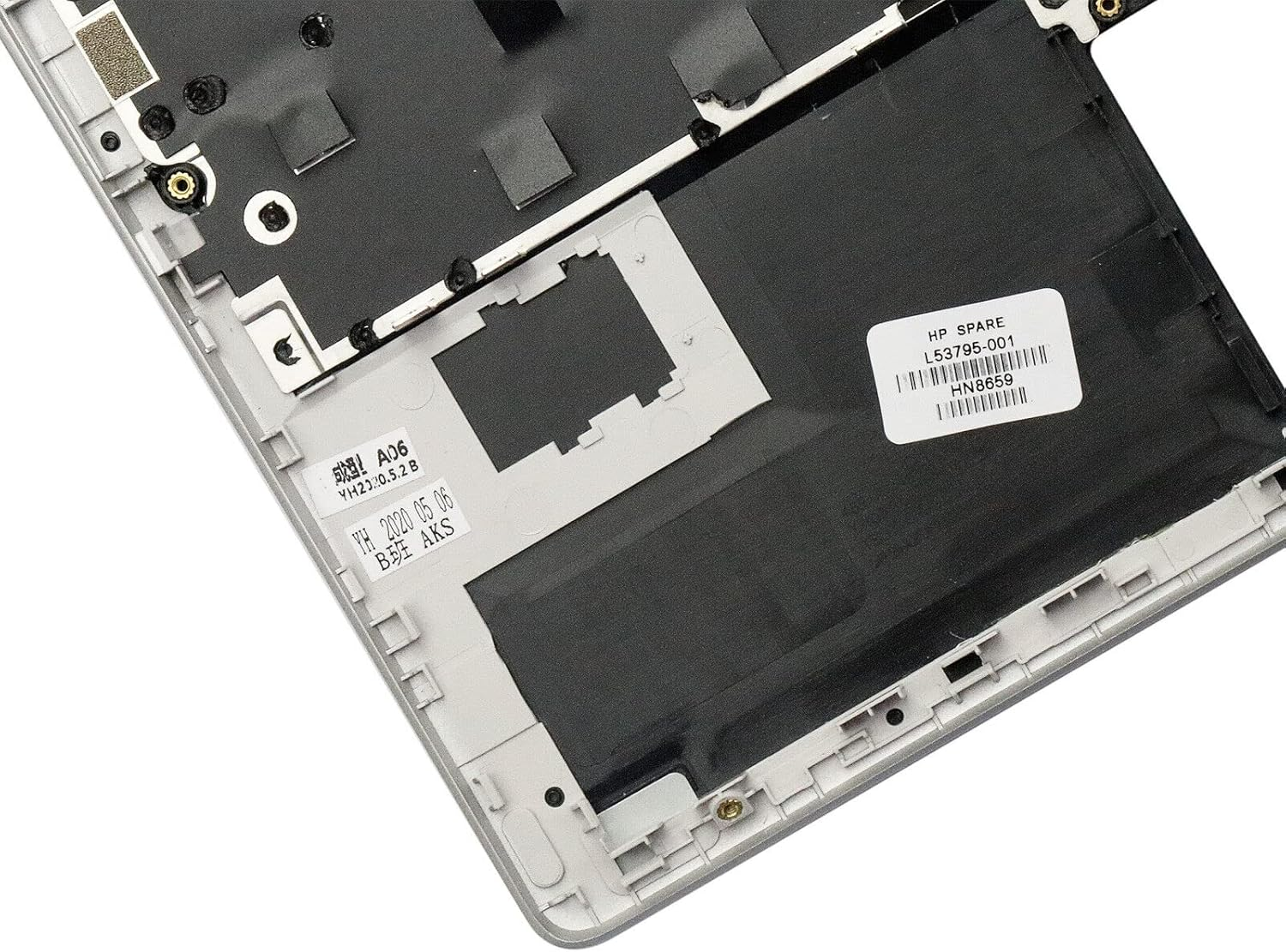 Wzqrps Replacement Laptop Upper Case Palmrest Backlit Keyboard Assembly Part for HP Pavilion X360 14-DH 14T-DH 14T-DH200 14-Dh0036T L53795-001 4600GG2T0001 image number 1