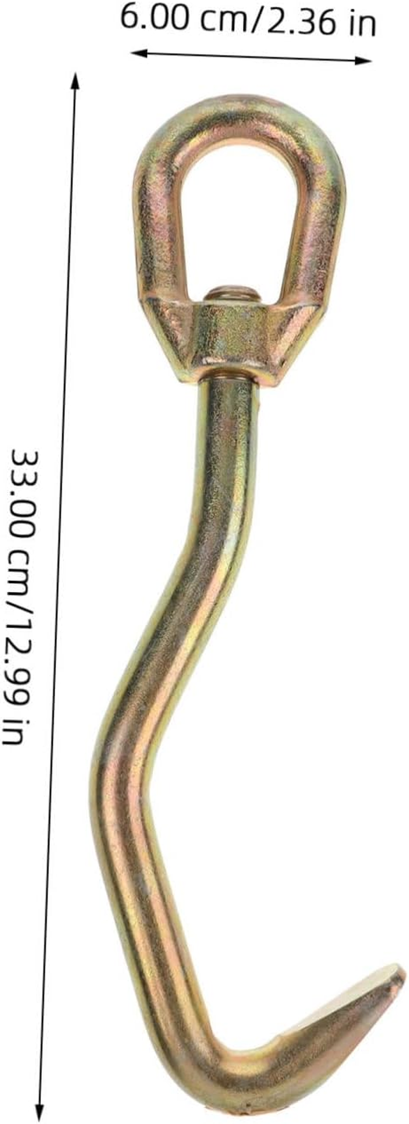 EXAOMBLE Auto Body Dent Puller Hook Sheet Metal Repair Tool Mini Triangle Clamp Snake Locking Head with Flat Hook for Automotive Body Fabrication and Dent Removal Equipment image number 1