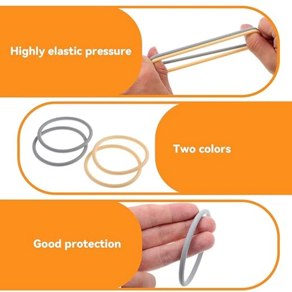 4Pcs Knee Strap Patella Tendon Support, Silicone Patella Fine Bands for Knee Pain Relief, Elastic Patellar Knee Brace Strap Fixed Knee Stabilizer Rings for Basketball Running Soccer Hiking Jumpers