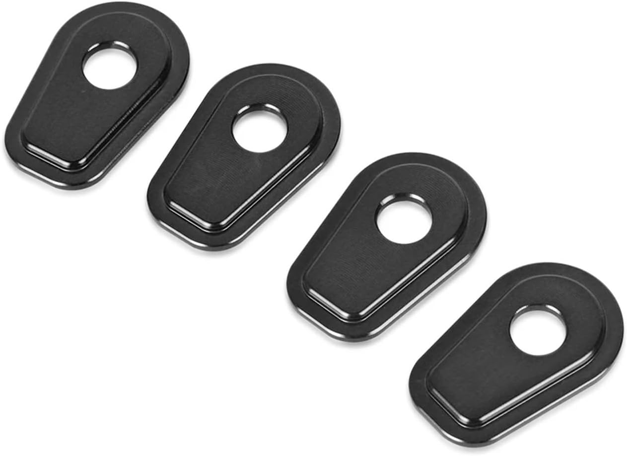 Motorcycle Refit Turn Signals Indicator Adapter Spacers Compatible with Z400 Z650 Z900 Z900RS Z1000 Ninja400 Versys-X300 Versys 650 (Color : Black) image number 4