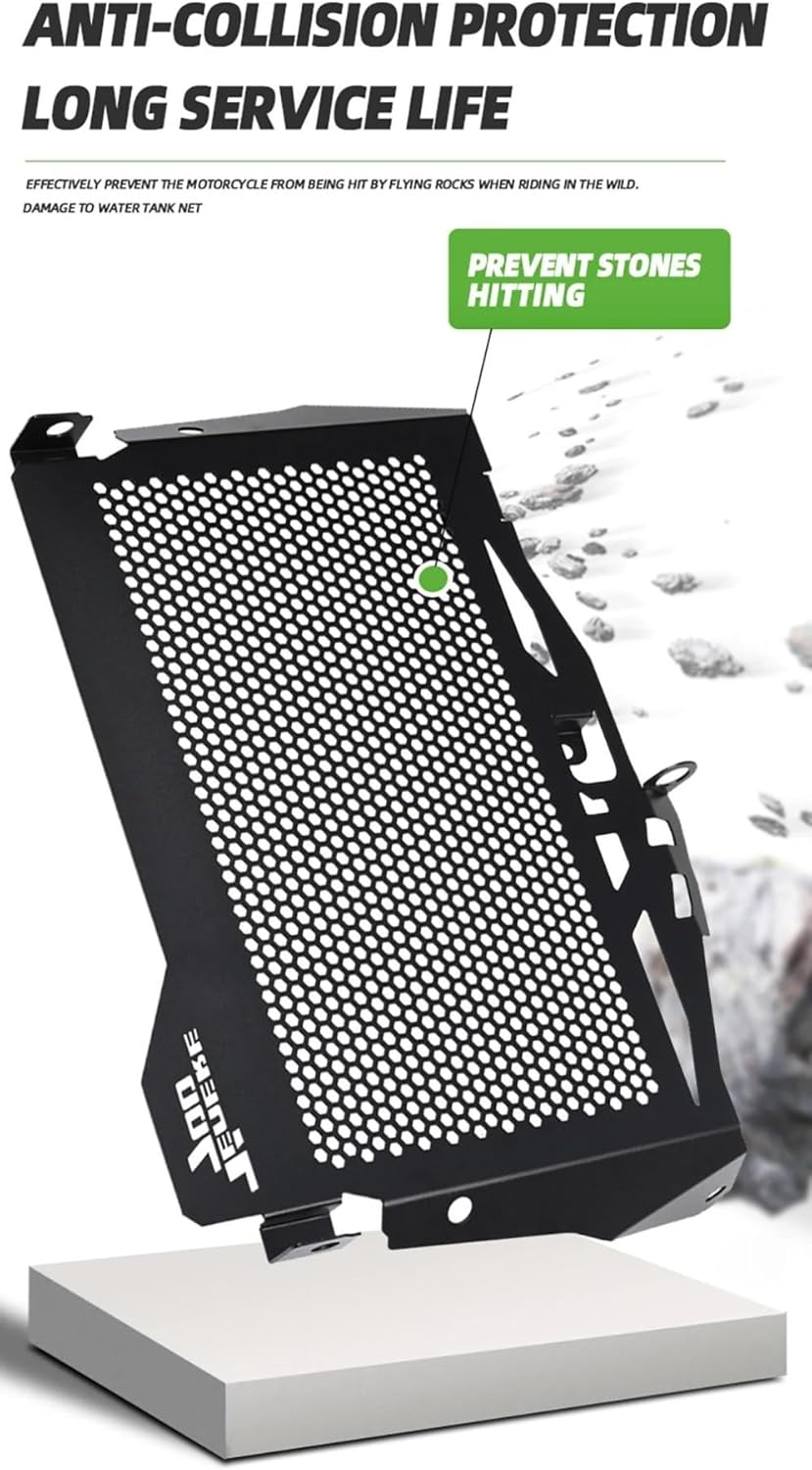 VEAEKNCFCB for Y&Amaha for Tenere 700 Tenere700 Rally T7 2019-2023 Motorcycle Accessories Radiator Grille Guard Protector Cover Motorcycle Radiator Guard Engine image number 3