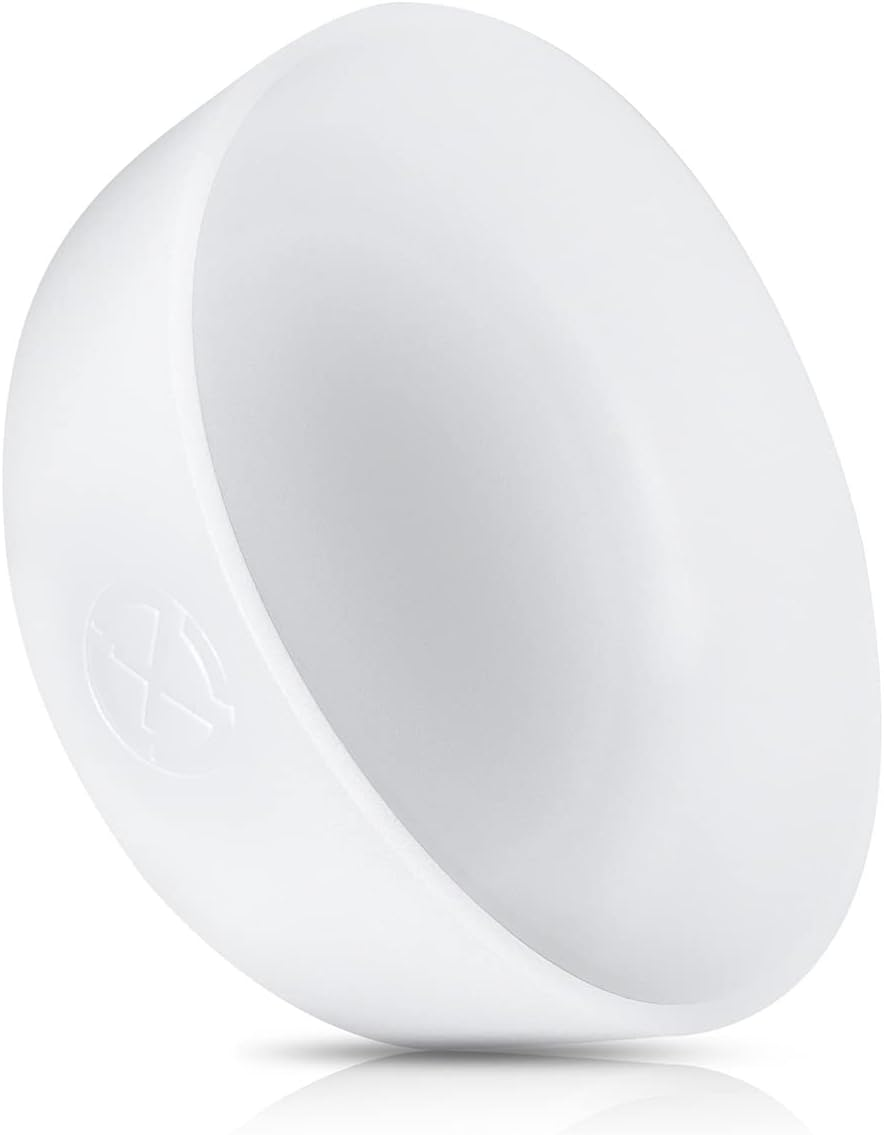 One Missionx Protective Silicone Boot Sleeve Compatible with YETI 36Oz 26Oz 18Oz 12Oz Water Bottles, Anti-Slip Bottom Cover, BPA Free (Clear White, Fits 46 Oz Bottle)