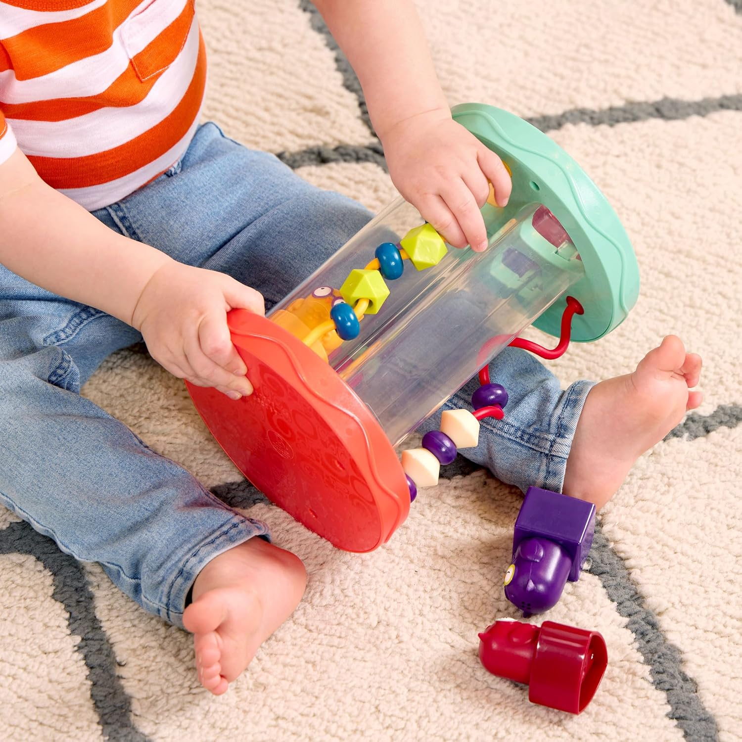 B. Toys &ndash; Baby Shape Sorter &ndash; Sorting Toy with 3 Owls &ndash; Colorful Shapes, Bead Maze & Fun Sounds &ndash; Developmental & Educational Game for Babies & Toddlers &ndash; Hooty &ndash; Hoo &ndash; 10+ Months image number 2