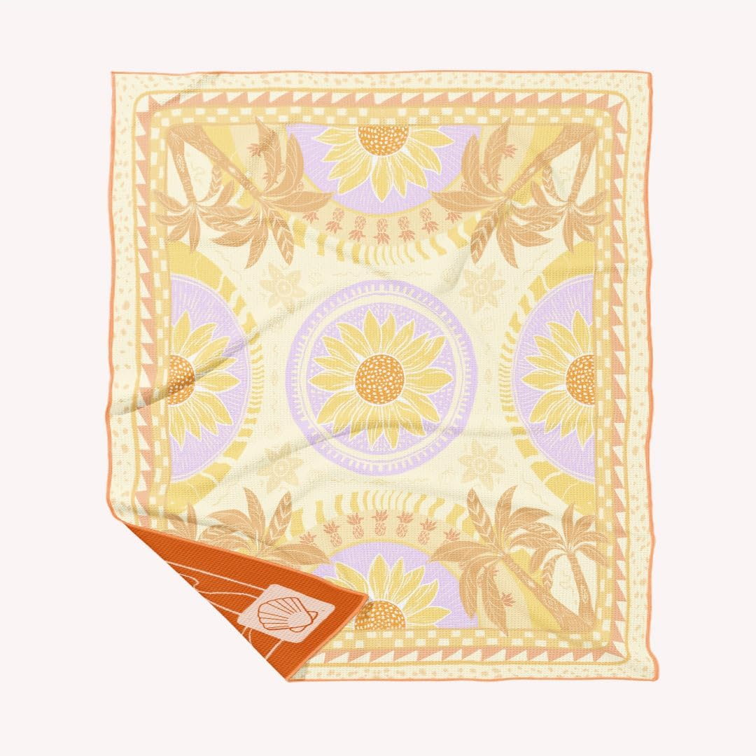 Sand Free Beach Towel | Balabac | Quick Drying Reversible Design (Double Size (180Cm X 160Cm)) image number 4