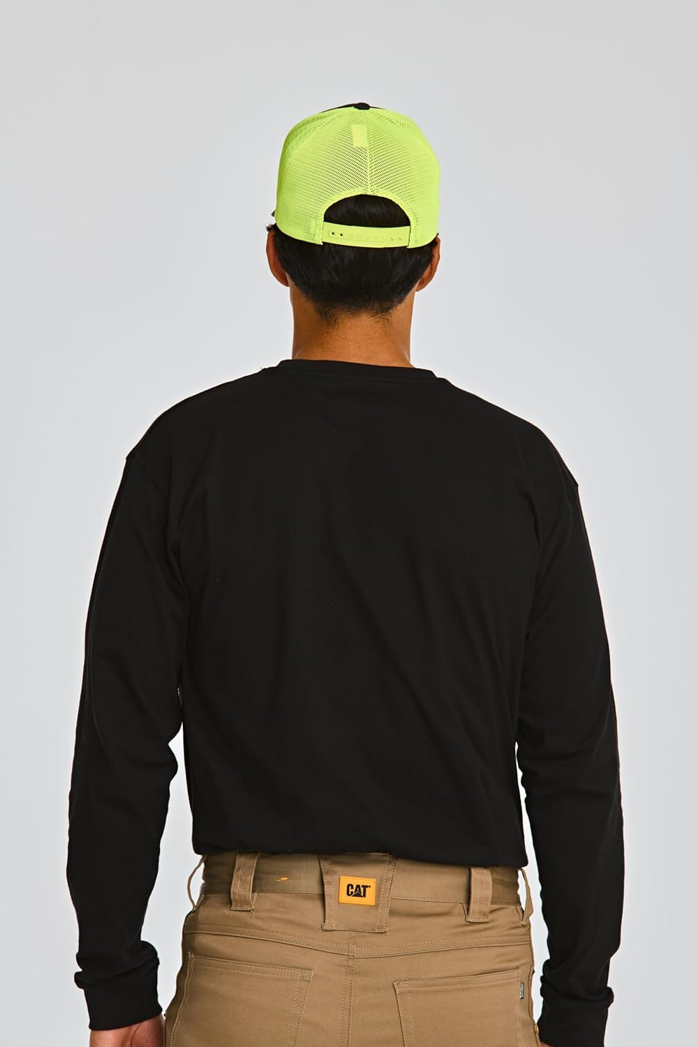 CAT Unisex Hivis Mesh Cap image number 2